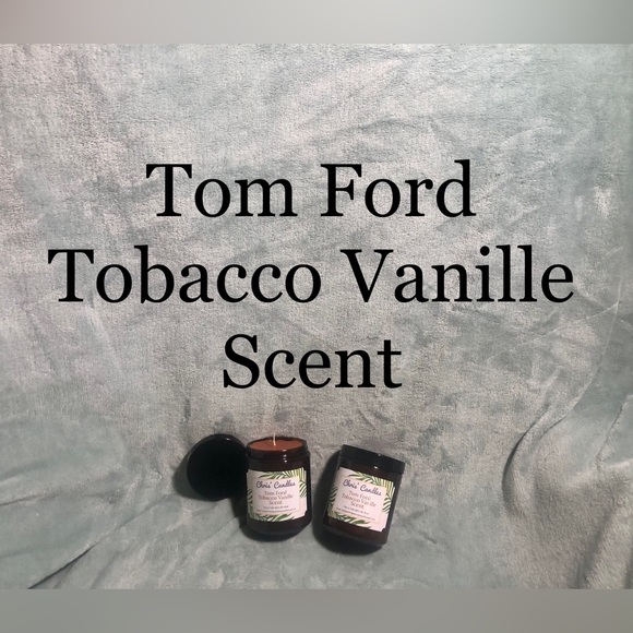 Two 9oz Tom Ford Tobacco Vanille Scent Candles - Picture 1 of 6